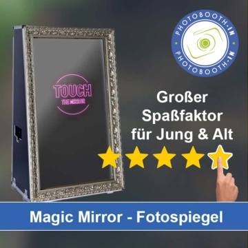 In Altshausen einen Magic Mirror Fotospiegel mieten