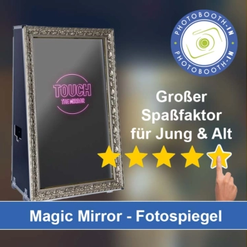 In Alzey einen Magic Mirror Fotospiegel mieten