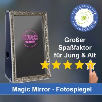 In Ammersbek einen Magic Mirror Fotospiegel mieten