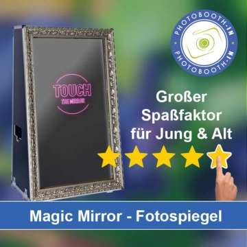 In Amöneburg einen Magic Mirror Fotospiegel mieten