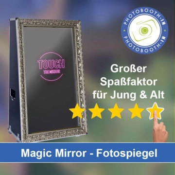 In Amstetten einen Magic Mirror Fotospiegel mieten