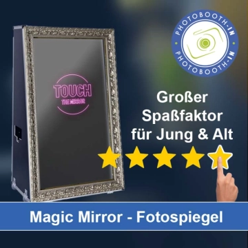 In Amt Wachsenburg einen Magic Mirror Fotospiegel mieten