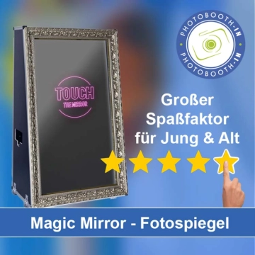 In Amtsberg einen Magic Mirror Fotospiegel mieten