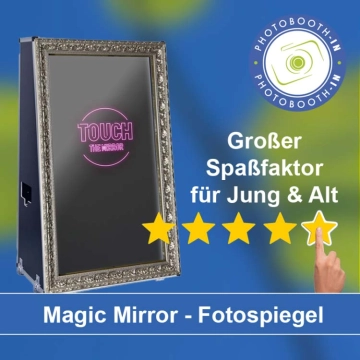 In Ankum einen Magic Mirror Fotospiegel mieten