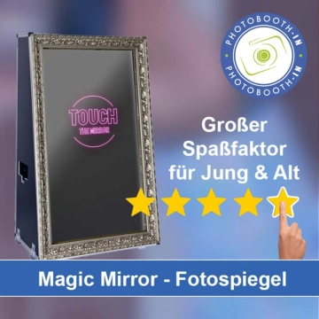 In Annaburg einen Magic Mirror Fotospiegel mieten