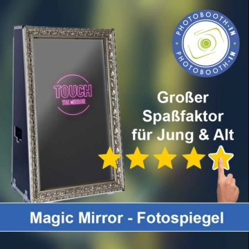 In Annweiler am Trifels einen Magic Mirror Fotospiegel mieten