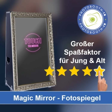 In Appenweier einen Magic Mirror Fotospiegel mieten