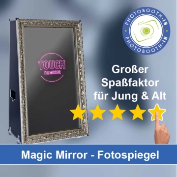 In Arendsee (Altmark) einen Magic Mirror Fotospiegel mieten
