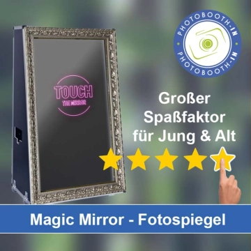 In Argenbühl einen Magic Mirror Fotospiegel mieten