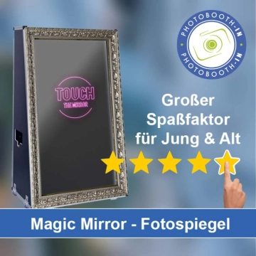 In Arnsberg einen Magic Mirror Fotospiegel mieten