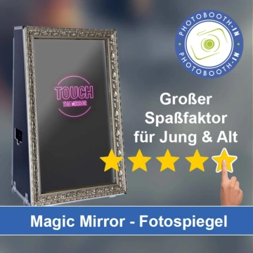 In Arnstorf einen Magic Mirror Fotospiegel mieten