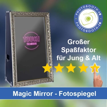 In Aspach bei Backnang einen Magic Mirror Fotospiegel mieten