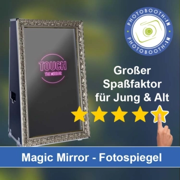 In Asperg einen Magic Mirror Fotospiegel mieten