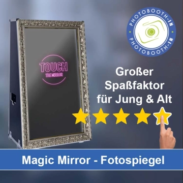 In Attendorn einen Magic Mirror Fotospiegel mieten