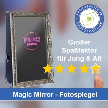 In Au am Rhein einen Magic Mirror Fotospiegel mieten
