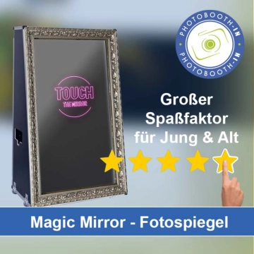 In Auerbach in der Oberpfalz einen Magic Mirror Fotospiegel mieten