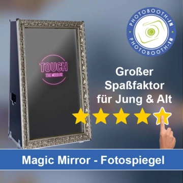 In Baar-Ebenhausen einen Magic Mirror Fotospiegel mieten