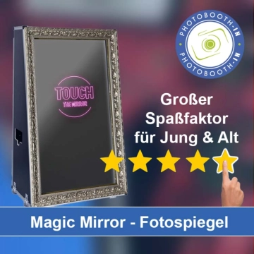 In Babenhausen (Hessen) einen Magic Mirror Fotospiegel mieten