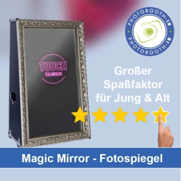 In Babenhausen (Schwaben) einen Magic Mirror Fotospiegel mieten