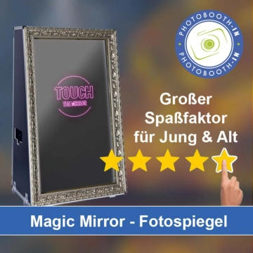 In Bad Berka einen Magic Mirror Fotospiegel mieten