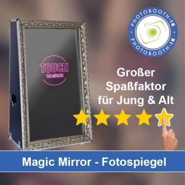In Bad Berleburg einen Magic Mirror Fotospiegel mieten