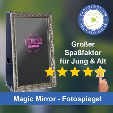 In Bad Bevensen einen Magic Mirror Fotospiegel mieten