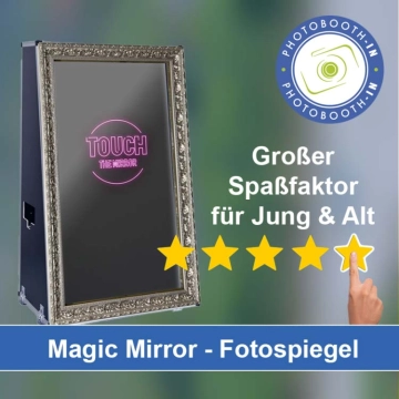 In Bad Boll einen Magic Mirror Fotospiegel mieten