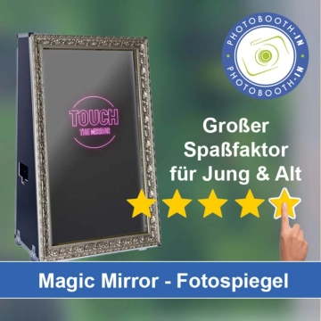 In Bad Bramstedt einen Magic Mirror Fotospiegel mieten