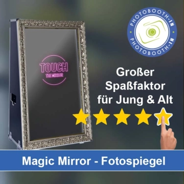 In Bad Breisig einen Magic Mirror Fotospiegel mieten
