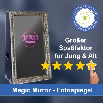 In Bad Camberg einen Magic Mirror Fotospiegel mieten