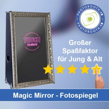 In Bad Ditzenbach einen Magic Mirror Fotospiegel mieten