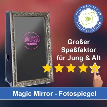 In Bad Dürkheim einen Magic Mirror Fotospiegel mieten