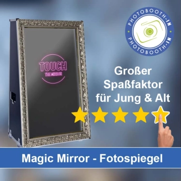 In Bad Essen einen Magic Mirror Fotospiegel mieten