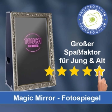 In Bad Fallingbostel einen Magic Mirror Fotospiegel mieten