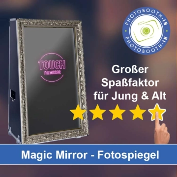 In Bad Frankenhausen/Kyffhäuser einen Magic Mirror Fotospiegel mieten