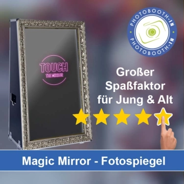 In Bad Friedrichshall einen Magic Mirror Fotospiegel mieten