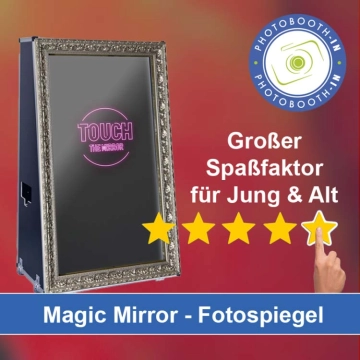 In Bad Grönenbach einen Magic Mirror Fotospiegel mieten