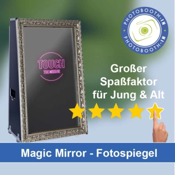 In Bad Heilbrunn einen Magic Mirror Fotospiegel mieten