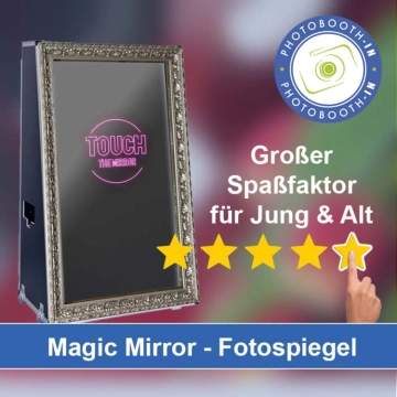 In Bad Hersfeld einen Magic Mirror Fotospiegel mieten