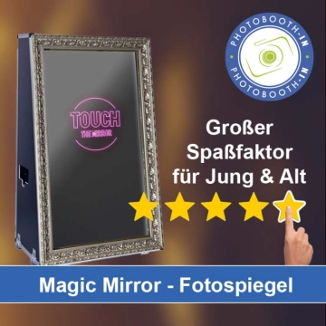 In Bad Hönningen einen Magic Mirror Fotospiegel mieten
