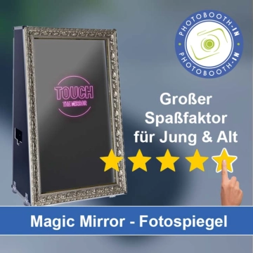 In Bad Karlshafen einen Magic Mirror Fotospiegel mieten