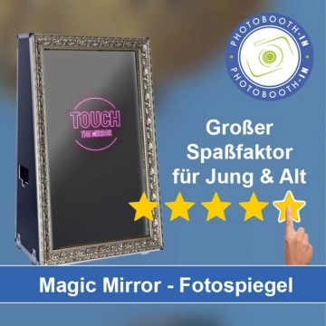 In Bad Kleinen einen Magic Mirror Fotospiegel mieten
