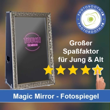 In Bad Köstritz einen Magic Mirror Fotospiegel mieten