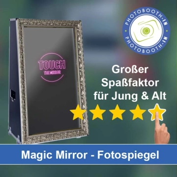 In Bad Kreuznach einen Magic Mirror Fotospiegel mieten