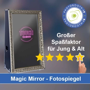 In Bad Laasphe einen Magic Mirror Fotospiegel mieten