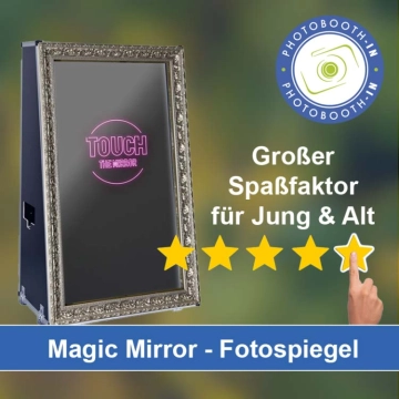 In Bad Lauchstädt einen Magic Mirror Fotospiegel mieten