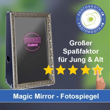 In Bad Lausick einen Magic Mirror Fotospiegel mieten