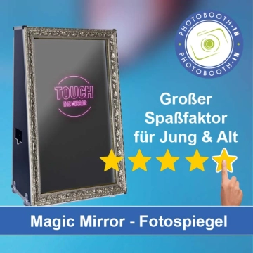 In Bad Marienberg einen Magic Mirror Fotospiegel mieten