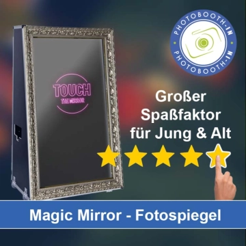 In Bad Mergentheim einen Magic Mirror Fotospiegel mieten