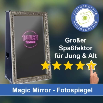 In Bad Muskau einen Magic Mirror Fotospiegel mieten